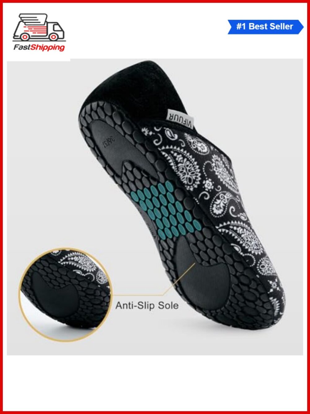 ๐
Fuzzy Fleece House Slippers Slip On Anti-Slip Sole Cozy Warm - Picture 3 of 6